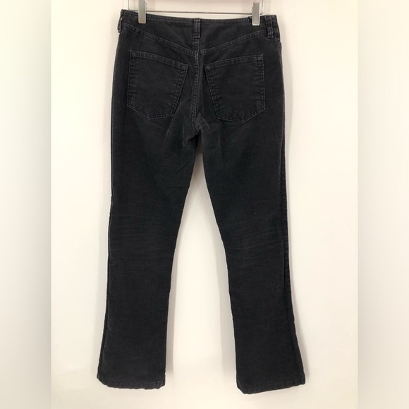 VTG A&F 27x32 low rise corduroy bootcut jeans Y2K 0545 made in USA charcoal gray - Picture 6 of 11